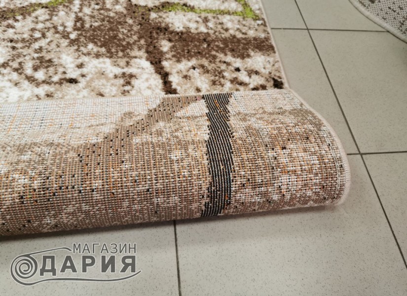 Тъкан килим MAGNOLIA 563 cream/green